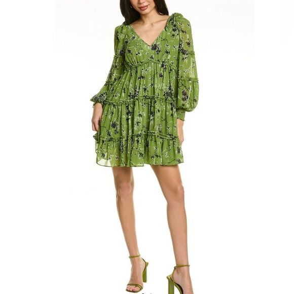 Cinq à Sept Vicky Floral Print Dress size 8 - Picture 3 of 14